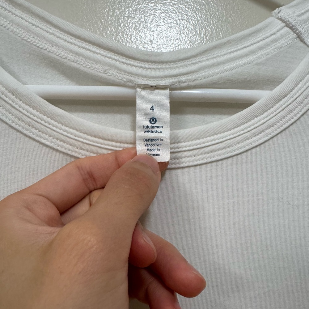 Lululemon White Tee - Picture 2 of 11